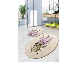 Asir Badmatset (2 stuks) - groen/paars