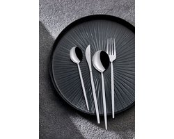 Asir - Bestekset - 24 stuks - Chroom - Vaatwasmachine- en magnetronbestendig
