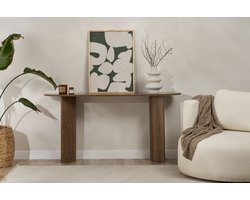 Asir - Dressoir - Okkernoot - 100% Melamine Gecoat Spaanplaat - 150 x 35 x 75 cm