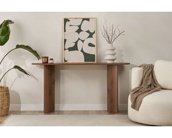 Asir - Dressoir - Walnoot - 100% melamine gecoat spaanplaat - 150 x 35 x 75 cm