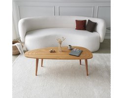 Asir - Koffietafel - Teak - 115 x 50 x 38 cm