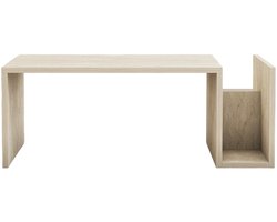 Asir - Koffietafel - Travertijn - 86,8 x 50 x 32,4 cm
