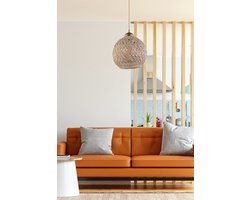 Asir - Kroonluchter - Bruin-wit - 24 x 55 x 24 cm