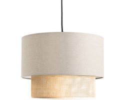 Asir - Kroonluchter - Crème - 30 cm diameter - 20 cm hoogte