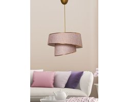 Asir - Kroonluchter - Goud - METALEN BEHUIZING - 41 x 40 x 22 cm