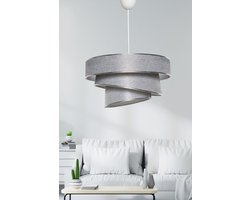 Asir - Kroonluchter - Grijs en Zilver - 40 x 72 x 40