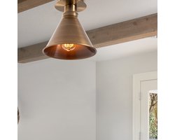 Asir - Kroonluchter - Koper - 20 x 20 x 24 cm