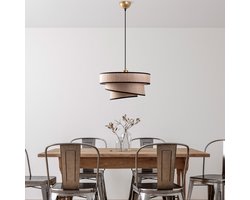 Asir - Kroonluchter - Lichtbruin - 50 x 44 x 39 cm