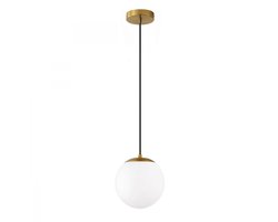 Asir - Kroonluchter - Wit en Antiek - 23 x 17 x 17 cm