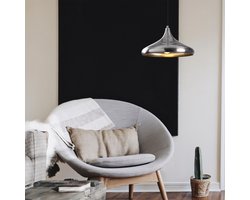 Asir kroonluchter – zilver – 116 cm hoog