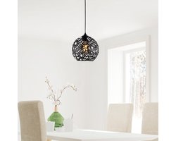 Asir kroonluchter – zwart – 25 x 25 x 119 cm