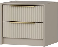 Asir - Nachtkastje - Steen - 53 x 45 x 45 cm