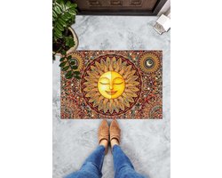 Asir - PVC Deurmat - Veelkleurig - 40 x 60 cm