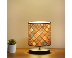 Asir - Tafellamp - Veelkleurig 15 x 15 x 22 cm