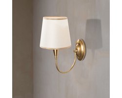 Asir Wandlamp - Antiek - 16 x 31 x 28 cm