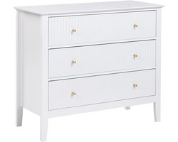 ASSISI - Dressoir 3 lades - Wit - MDF