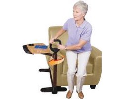 Assist a tray - draaibaar tafeltje | draaibaar tafel met staophulp