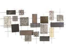 ASTATINE - Wanddecoratie - Goud - Metaal