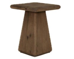Asti Bijzettafel vierkant bruin 40 cm