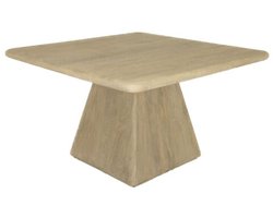 Asti Eetkamertafel vierkant naturel 130 cm