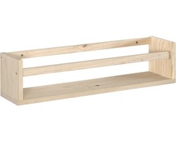 Astigarraga Wandplank - wandrek - kruidenrek - 60cm - PEFC dennenhout