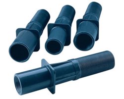 Astralpool 00325 Ø2´´ L300mm Pijpaansluiting Met Buitendraad + Pijpaansluiting Met Binnendraad Ø 1 1/2´´ Voor Betonnen Zwembad 50mm Grijs 300mm