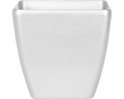 ASTRAS - Plantenbak - Zilver - 35 cm - Klei-vezelmengsel