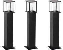 Astro 2 Set 3 Stuks Tuinlamp Zwart