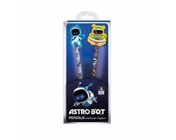 Astro Bot (Astro & Alien) Pencil & Erasers