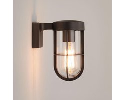 Astro Cabin Wall Wandlamp 22x11.6x18.3cm IP44 fitting E27 brons