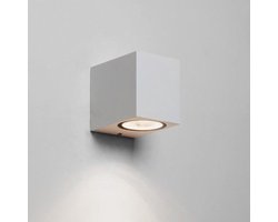 Astro Chios 80 wandlamp exclusief GU10 wit 7x8x64cm IP44 zink A