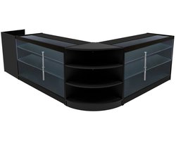 Astro led-winkeltoonbankset - zwart - lm60/tb60/2xk1500 - slotdeuren