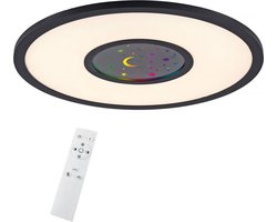 Astro Plafondlamp LED zwart d:40cm 2700-5000k+RGB - Modern - Leuchten Direkt