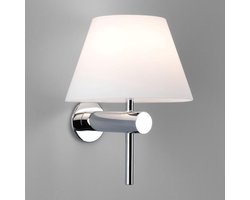 Astro Roma wandlamp exclusief G9 chroom 19x15x15.3cm IP44 staal A++