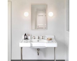 Astro Zeppo Wall wandlamp exclusief G9 33W chroom 11x23x15cm IP44 glas A++