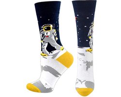 Astronaut Sokken | Ruimte, Maanlanding, Spaceshuttle, Planeet, Sterren, Heelal | 38/43