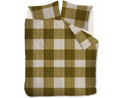 At Home by Beddinghouse Addo Dekbedovertrek - Katoen - 240x200/220 cm - Oker