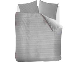 At Home by BeddingHouse Cosy Corduroy dekbedovertrek - Tweepersoons - 200x200/220 - Licht grijs