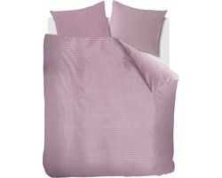 At Home by BeddingHouse Cosy Corduroy dekbedovertrek - Tweepersoons - 200x200/220 - Lila