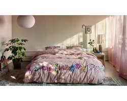 At Home by BeddingHouse Dreamlike dekbedovertrek - Tweepersoons - 200 x 200/220 cm - Nude