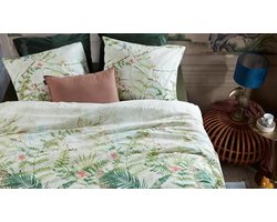At Home by Beddinghouse Eldorado Dekbedovertrek - tweepersoons - 200x200/220 cm - Groen