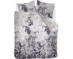 At Home by BeddingHouse Energy dekbedovertrek - Tweepersoons - 200x200/220 - Zwart Wit