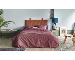 At Home by BeddingHouse Flamboyant dekbedovertrek - Tweepersoons - 200x200/220 - Donker roze