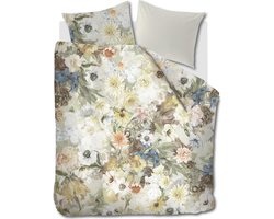 At Home by Beddinghouse Forever Flowers dekbedovertrek - Tweepersoons - 200x200/220 cm - Groen