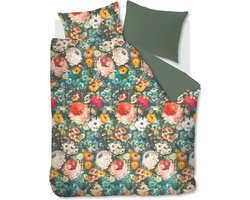 At Home by BeddingHouse History dekbedovertrek - Tweepersoons - 200x200/220 - Groen