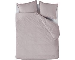 At Home by BeddingHouse One Colour dekbedovertrek - Tweepersoons - 200x200/220 - Zand