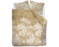 At Home by BeddingHouse Pencil Rain dekbedovertrek - Lits-Jumeaux - 240x200/220 - Oker