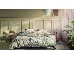 At Home by BeddingHouse Rich dekbedovertrek - Lits-Jumeaux - 240 x 200/220 cm - Naturel