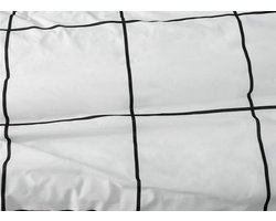 At Home by Beddinghouse Simple Dekbedovertrek -  Lits-jumeaux - 240x200/220 cm - Wit
