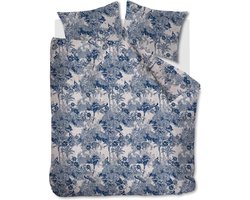 At Home by BeddingHouse Sketch dekbedovertrek - Lits-Jumeaux - 240x200/220 - Blauw